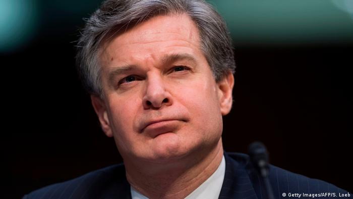 USA FBI Chef Wray - Floridas Gouverneur fordert seinen Rücktritt (Getty Images/AFP/S. Loeb)