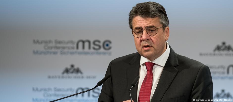 Sigmar Gabriel defende fortalecimento da Europa na Conferência de Segurança de Munique