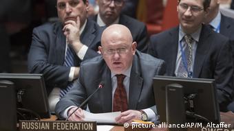 Russlands UN-Botschafter Vassily Nebenzia