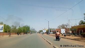 Anschlag in Ouagadougou (DW/Richard Tiéne)