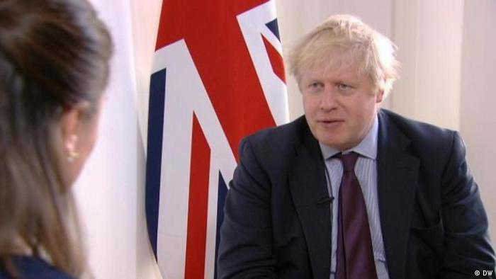 DW Interview mit Boris Johnson (DW)