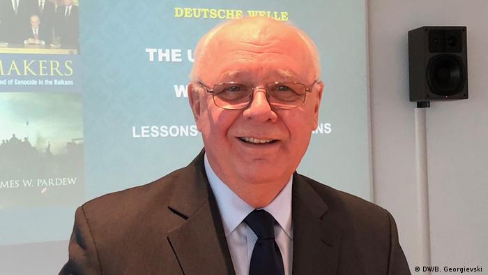 Bonn - James Pardew, ehemaliger US Diplomat und Botschafter in Bulgarien. (DW/B. Georgievski )