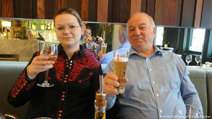 سرگئی اسکریپال از همکاران پیشین سازمان اطلاعات روسیه و دخترش یولیا