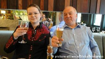 Сергей Скрипал и дъщеря му Юлия