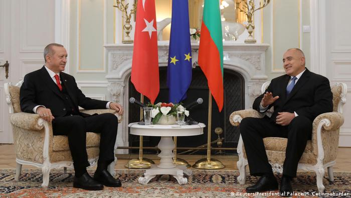 Ердоган и Борисов през 2018 година