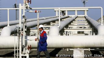 Türkei Russland - Gaspipeline Blauer Strom (picture-alliance/dpa/K. Okten)