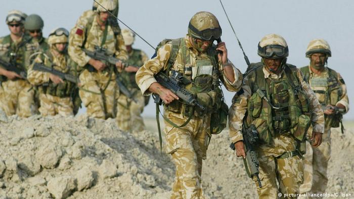 Soldados britânicos no Iraque