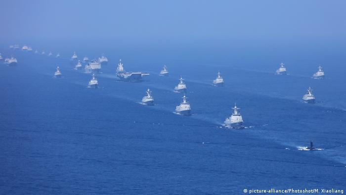 China Militärmanöver (picture-alliance/Photoshot/M. Xiaoliang)