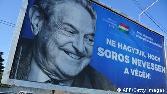 Ungarn | Anti-Soros Plakate (AFP/Getty Images)