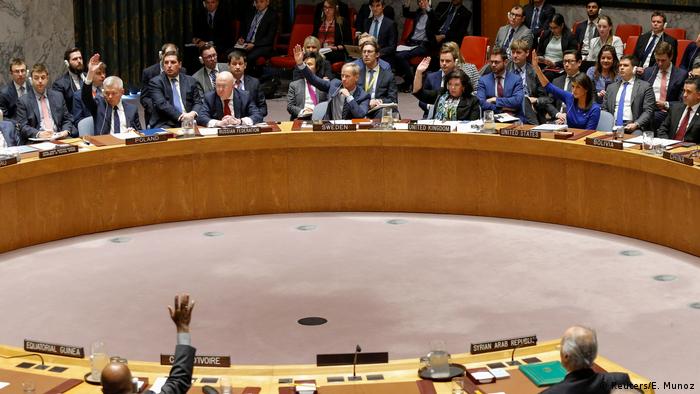 USA UN-Sicherheitsrat - Abstimmung gegen Russische Resolution (Reuters/E. Munoz)