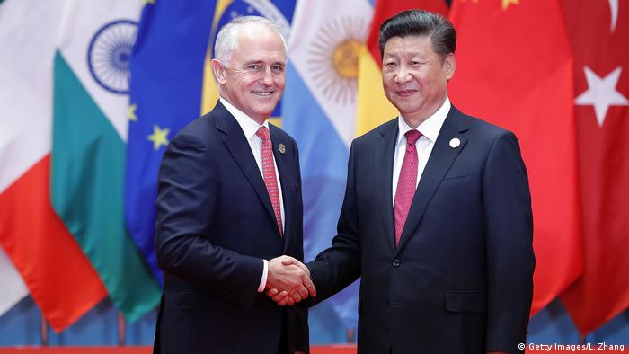 Xi Jinping Malcolm Turnbull (Getty Images/L. Zhang)