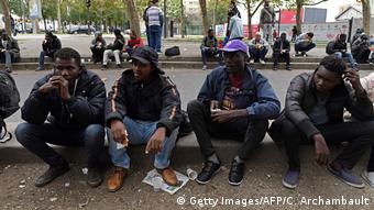 Αιτούντες άσυλο στο Παρίσι 