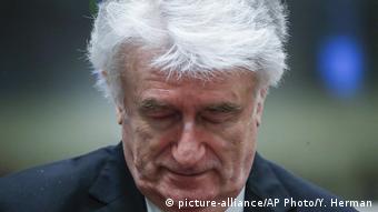 Holland Den Haag - Radovan Karadzic vor Gericht (picture-alliance/AP Photo/Y. Herman)