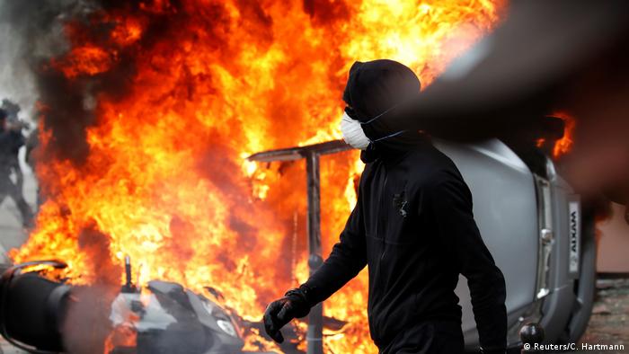 Frankreich Paris 1. Mai Proteste (Reuters/C. Hartmann)