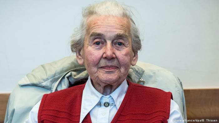 Convicted Holocaust denier Ursula Haverbeck (picture-alliance/dpa/B. Thissen)