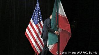 Symbolbild Kndigung Atomabkommen mit Iran durch USA (Getty Images/AFP/C. Barria)