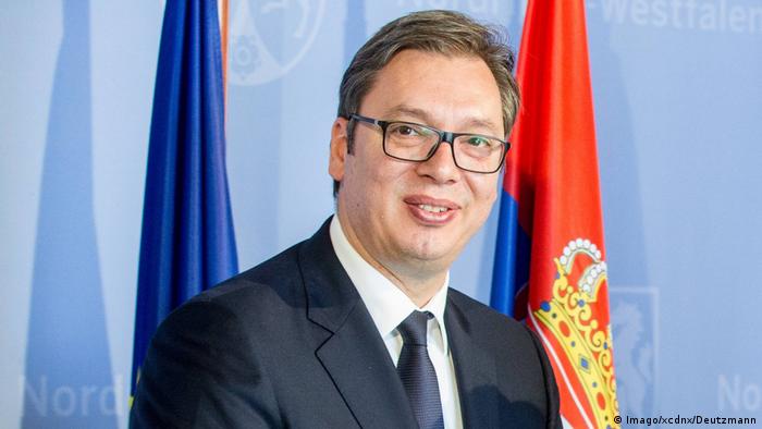 Deutschland - Aleksandar Vucic Staatspräsident Republik Serbien zu besuch in Düsseldorf (Imago/xcdnx/Deutzmann)