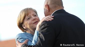 Bulgarien EU-Balkan-Gipfel in Sofia | Borisov und Merkel (Reuters/S. Nenov)
