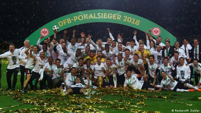 DFB-Pokal Finale 2017/2018 FC Bayern München - Eintracht Frankfurt: Jubel (Reuters/M. Dalder)