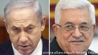 Benjamin Netanjahu und Mahmud Abbas (picture-alliance/dpa/U. Sinai/A. Safadi)