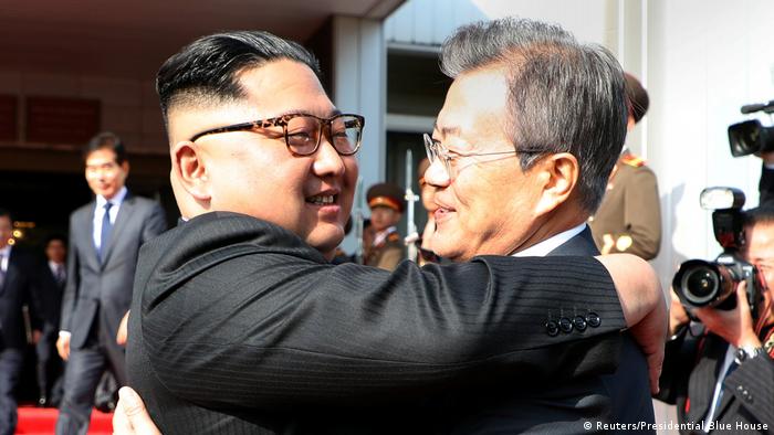 Treffen Regierungschefs Süd- und Nordkorea (Reuters/Presidential Blue House)