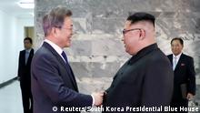 Treffen Regierungschefs Süd- und Nordkorea