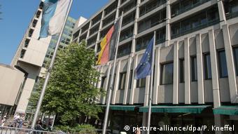 Deutschland NSU-Prozess in München | Oberlandesgericht (picture-alliance/dpa/P. Kneffel)