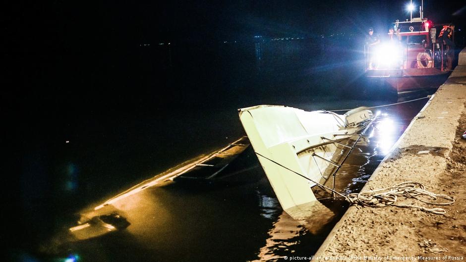 Boat collision on Russia's Volga River kills 11 | DW | 12.06.2018