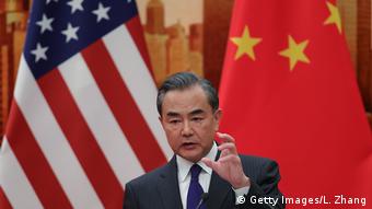 USA China - Chinesischer Außenminister Wang Yi (Getty Images/L. Zhang)