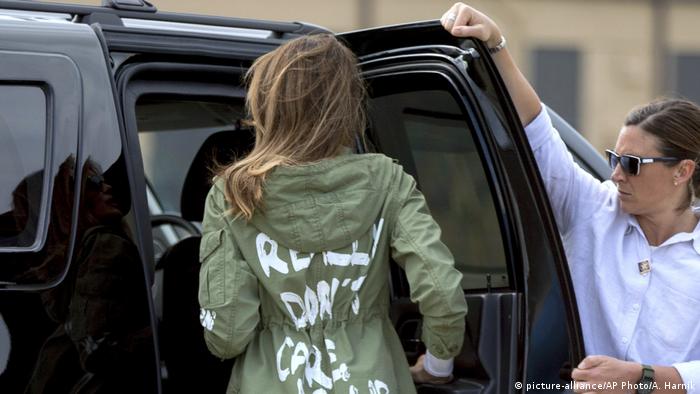 USA First Lady Melania Trump (picture-alliance/AP Photo/A. Harnik)