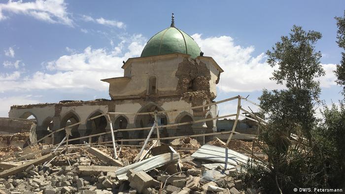 Разрушената джамия Ал Нури