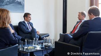 Από πρόσφατη επίσκεψη του Κ. Μητσοτάκη στη Γερμανία και συνάντησή του με τον πρόεδρο του FDP Κρ. Λίντνερ