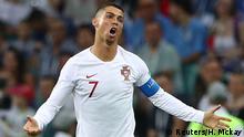 FIFA Fußball-WM 2018 | Achtelfinale | Uruguay vs. Portugal | Cristiano Ronaldo