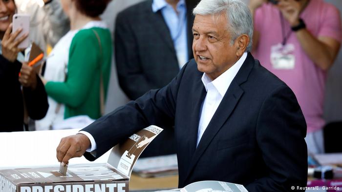 Mexiko Präsidentschaftswahl Kandidat Andres Manuel Lopez Obrador (Reuters/E. Garrido)