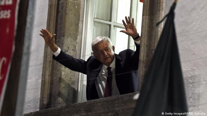 Mexico - Andres Manuel Lopez Obrador gewinnt Wahl (Getty Images/AFP/A. Estrella)