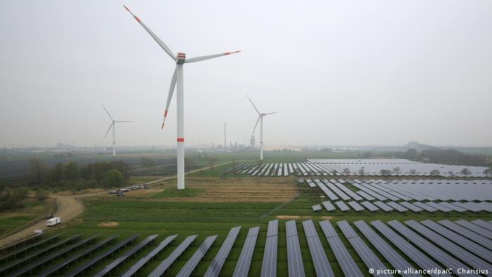 Ветряки и солнечные батареи в Шлезвиг-Гольштейне