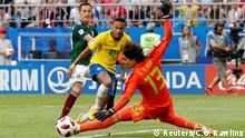 Fußball WM 2018 Brasilien vs Mexiko Tor