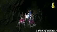 Thailand Rettungsaktion Fußballteam aus Höhle