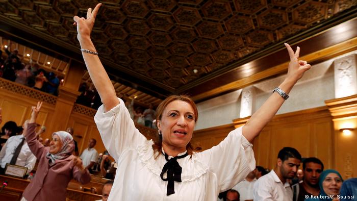 Tunesien Souad Abderrahim, erste weibliche Bürgermeisterin von Tunis (Reuters/Z. Souissi)