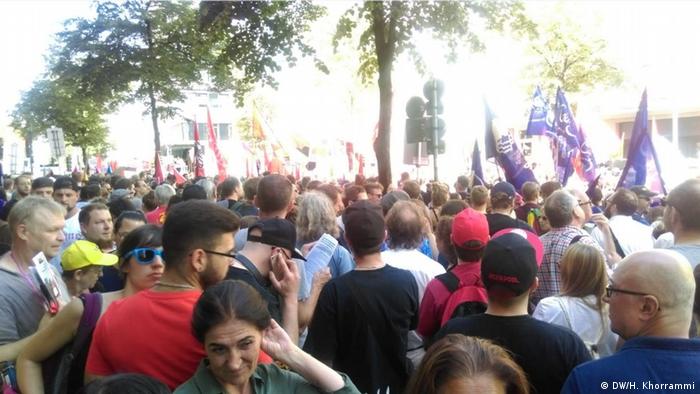 تظاهرات شهروندان آلمانی علیه قانون افزایش اختیارات پلیس