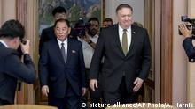 Nord Korea Pjöngjang Besuch Mike Pompeo