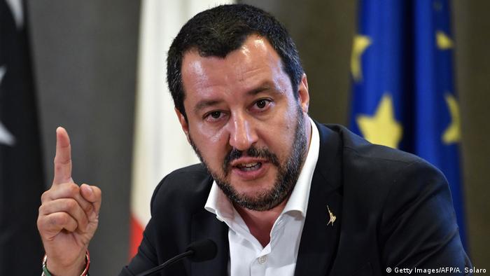 Interior Minister Matteo Salvini (Getty Images/AFP/A. Solaro)