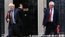 London Boris Johnson und David Davis 