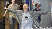 Finnland Ankunft Liu Xia, Witwe des chinesischen Dissidenten Liu Xiaobo