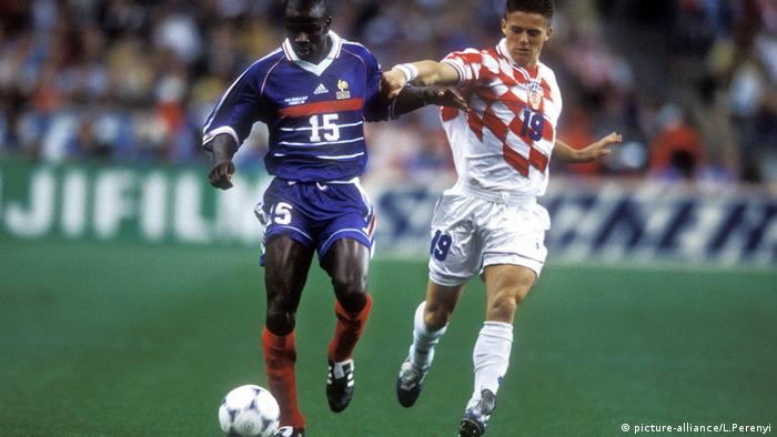 Fußball-WM 1998 - Halbfinale Frankreich - Kroatien 2:1 (picture-alliance/L.Perenyi)