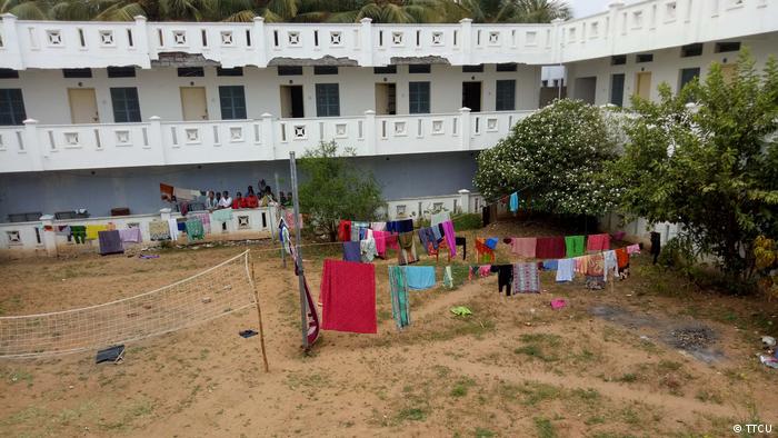 A hostel for textile workers in Tamil Nadu in India (TTCU)