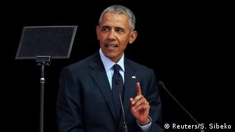 Südafrika Barak Obama (Reuters/S. Sibeko)