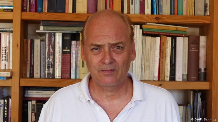 Thessaloniki Nationalismus Professor Vemund Aarbakke (DW/F. Schmitz)
