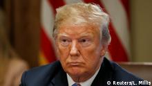 USA, Washington: U.S. Präsident Trump hält Kabinettssitzung ab