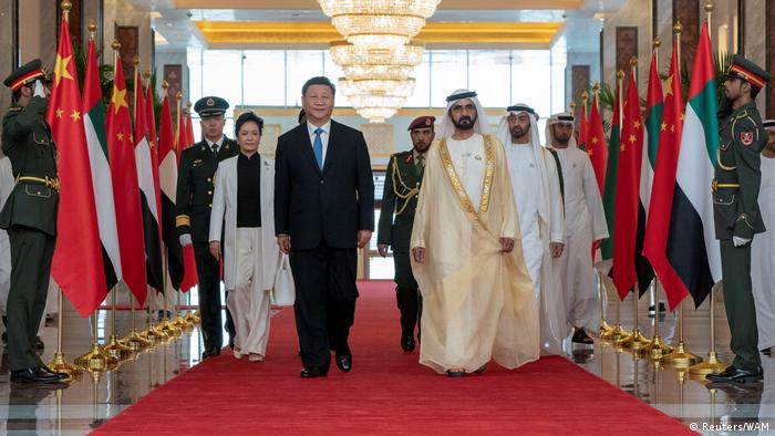 Vereinigte Arabische Emirate - Xi Jinping zu Besuch in Abu Dhabi (Reuters/WAM)
